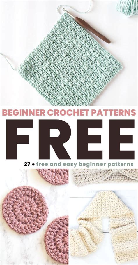 Beginner Crochet Patterns Printable