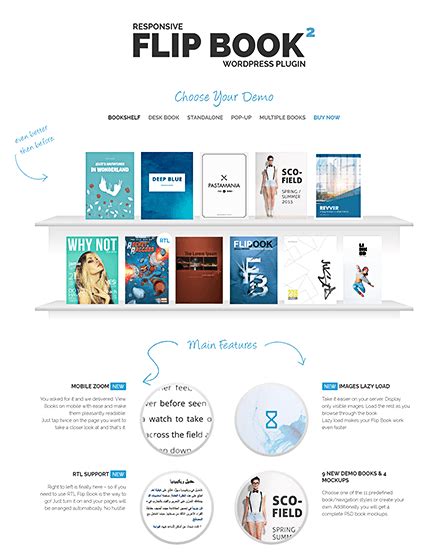 Best Book Flip Catalog Wordpress Plugin