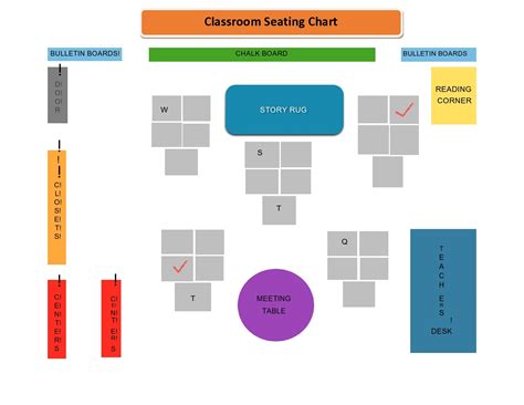 Best Classroom Seating Chart