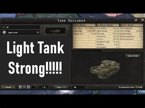 Best Light Tank Template Hoi4