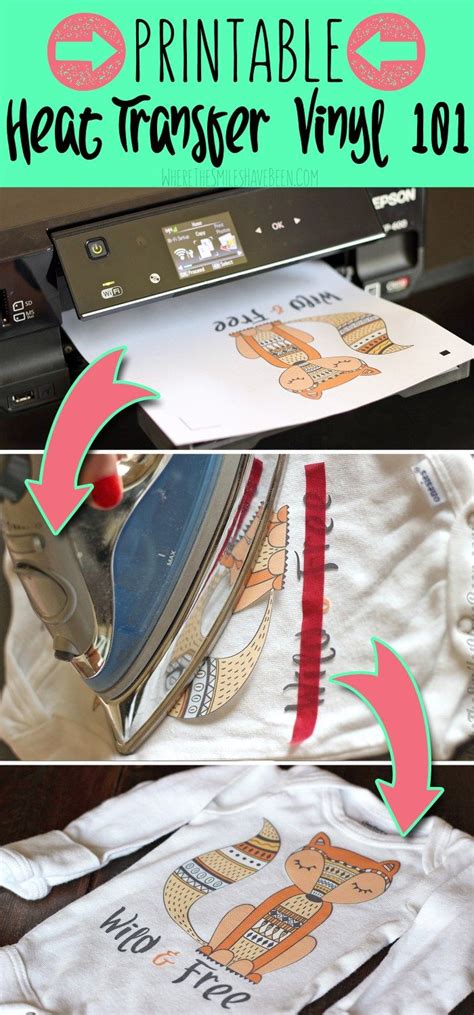 Best Printable Heat Transfer Vinyl For Inkjet Printers