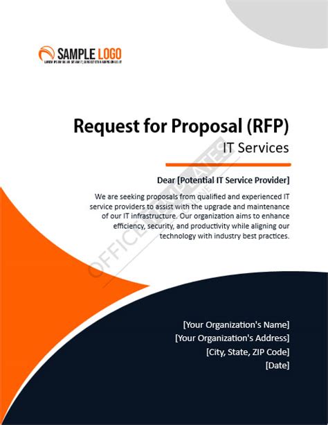 Best Rfp Templates For It Services