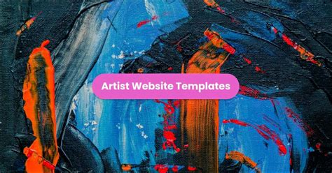 Best Website Templates For Artists