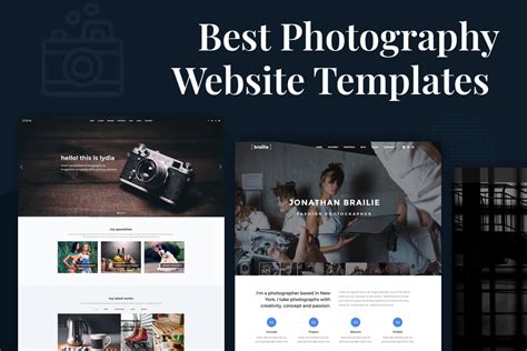 Best Website Templates For Photographers