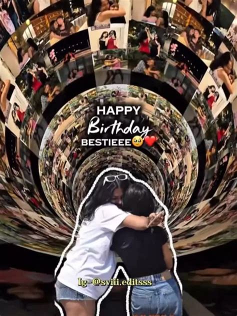 Bestie Birthday Capcut Template