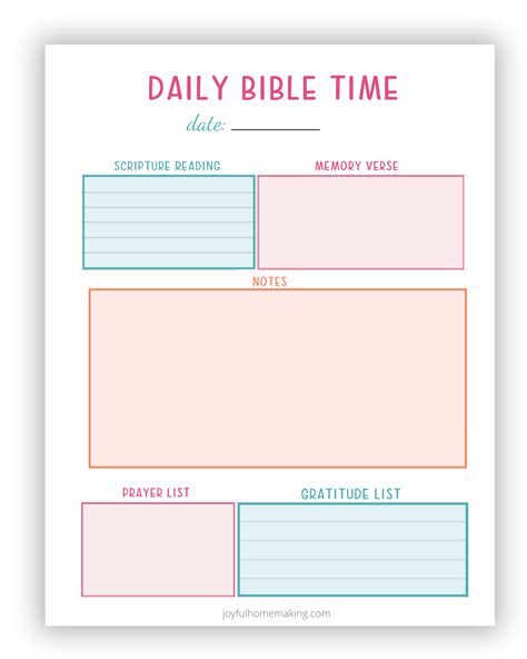 Bible Study Template