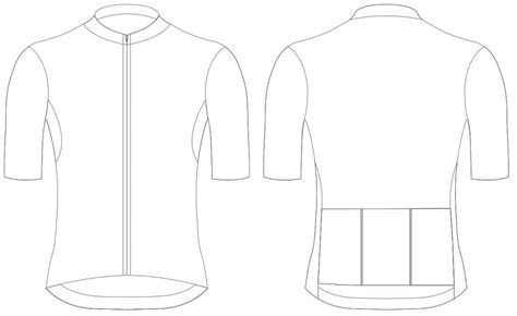 Bicycle Jersey Template