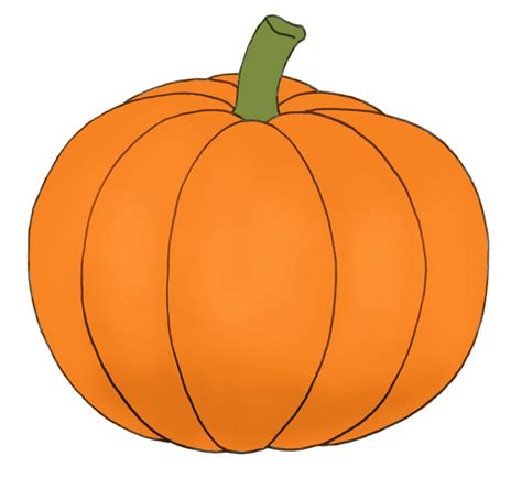 Big Pumpkin Drawing