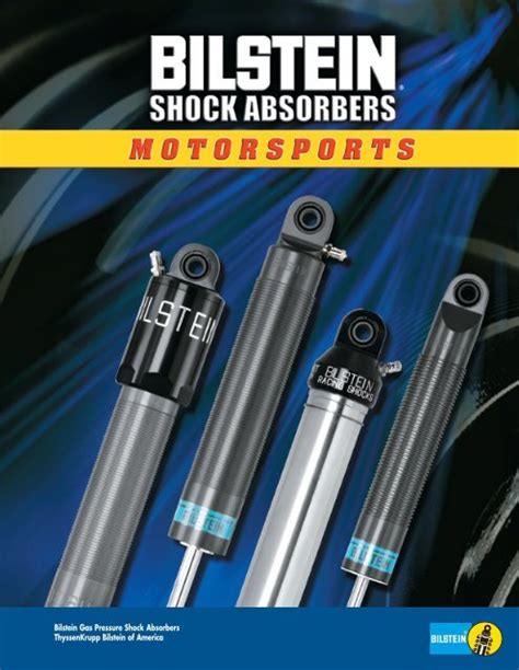 Bilstein Catalogue Europe