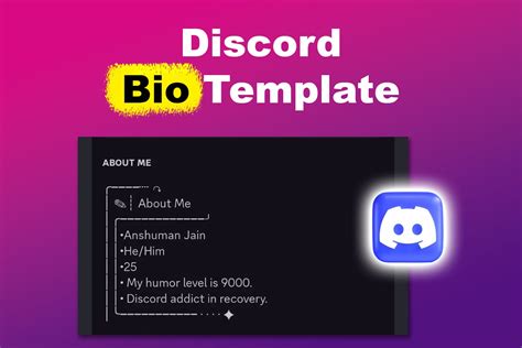 Bio Discord Template