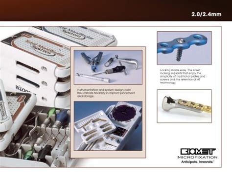 Biomet Microfixation Catalog