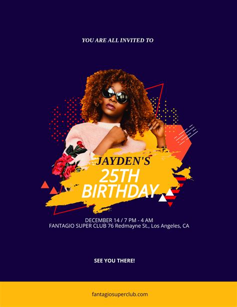 Birthday Flyer Templates
