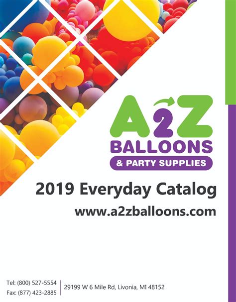 Birthday Party Supply Catalogs