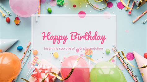 Birthday Powerpoint Template