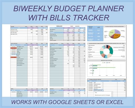 Biweekly Budget Template Excel