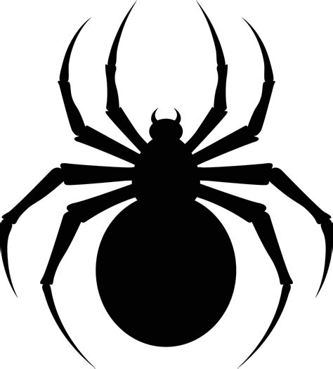 Black Spider Printable