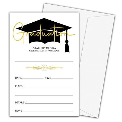 Blank Graduation Templates