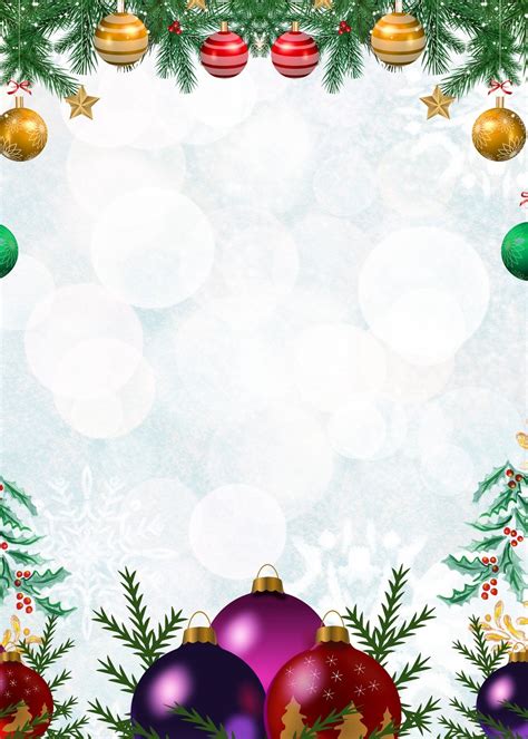 Blank Holiday Flyer Template