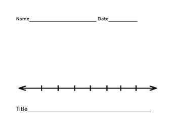 Blank Line Plot Template