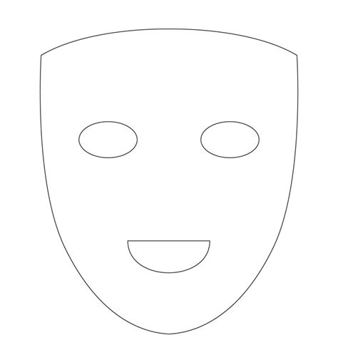 Blank Mask Template