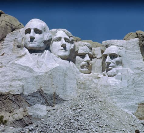 Blank Mount Rushmore Template