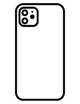Blank Phone Case Template