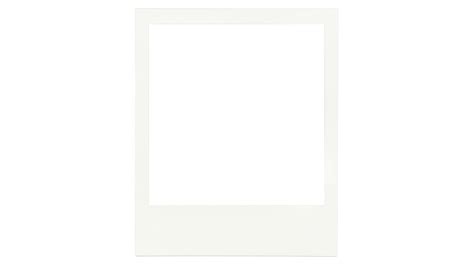 Blank Polaroid Template