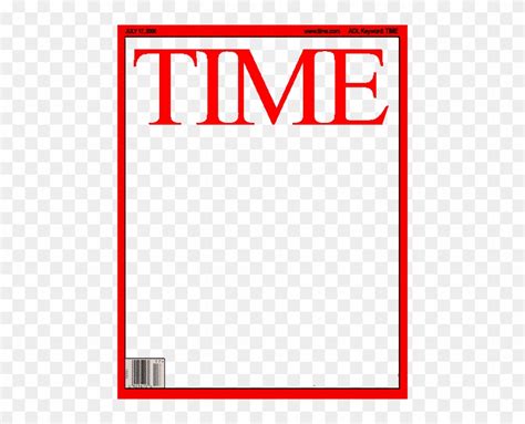 Blank Time Magazine Template