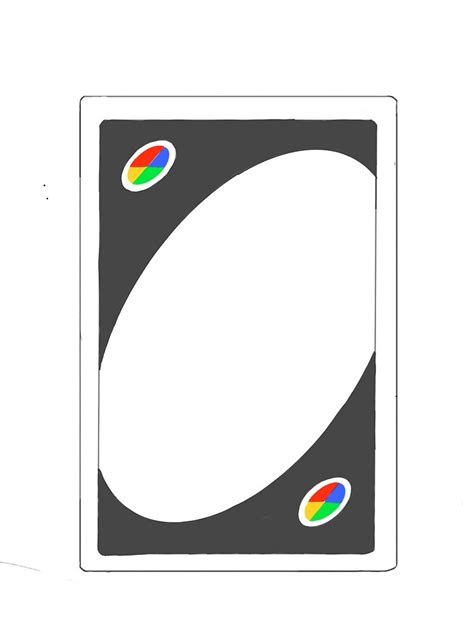 Blank Uno Card Template