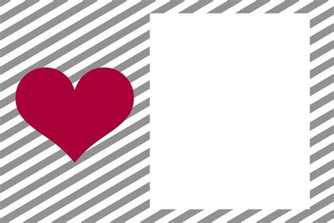 Blank Valentine Templates