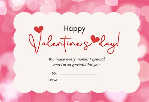 Blank Valentines Day Templates