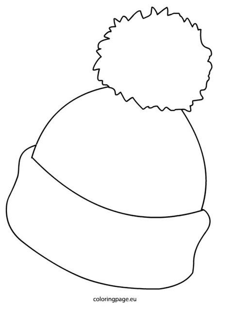 Blank Winter Hat Template