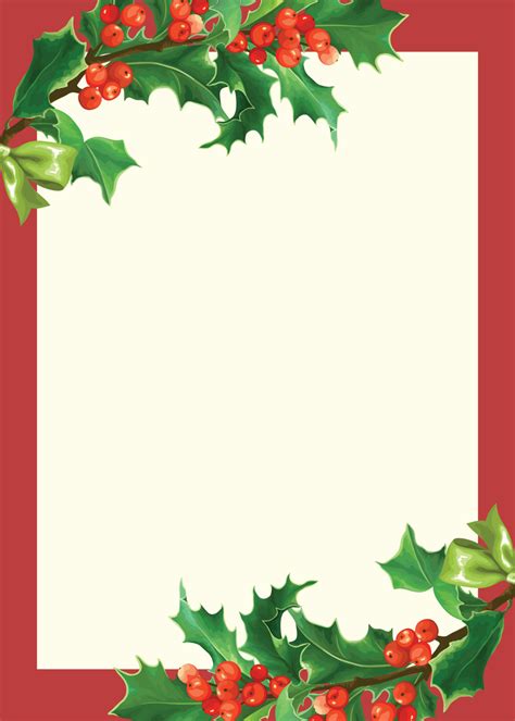 Blank Xmas Card Templates