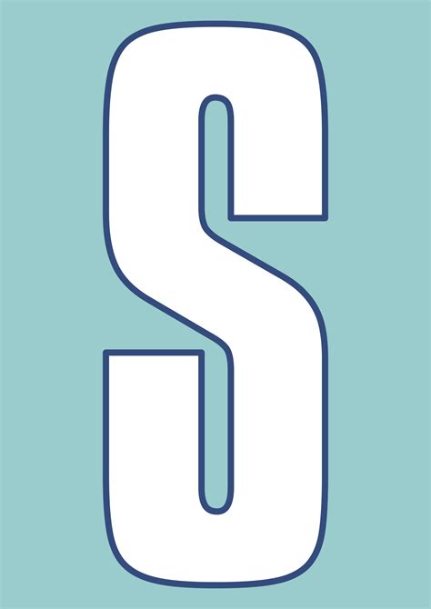 Block Letter Template