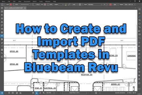 Bluebeam Revu Templates