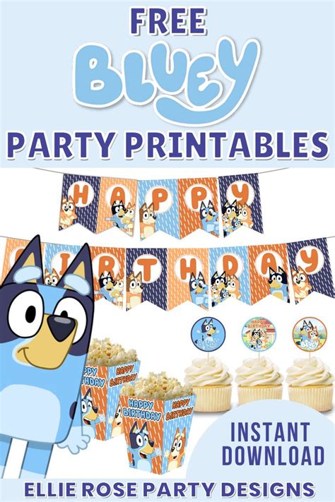 Bluey Birthday Printables