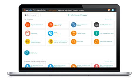 Bmc Digital Workplace Service Catalog
