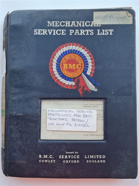 Bmc Parts Catalogue