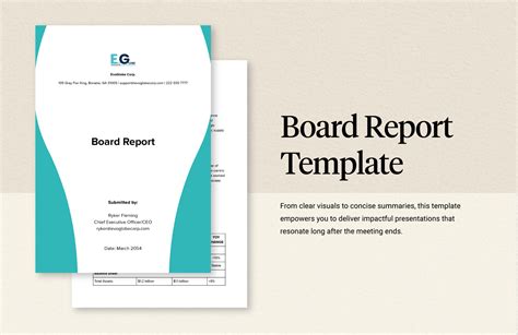 Board Report Templates
