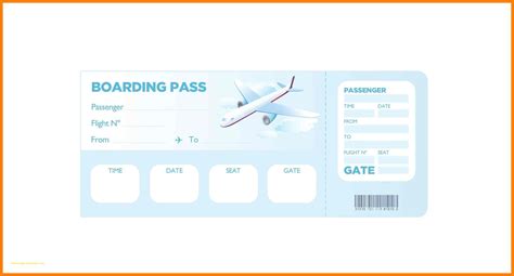 Boarding Pass Template