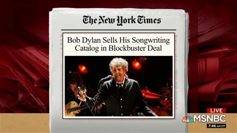 Bob Dylan Sells Song Catalog