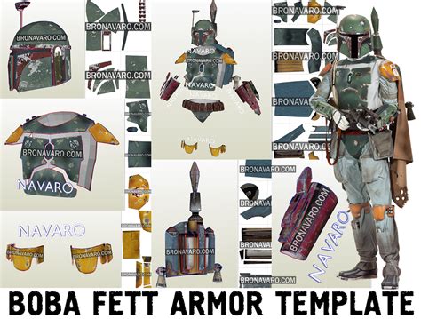 Boba Fett Armor Template