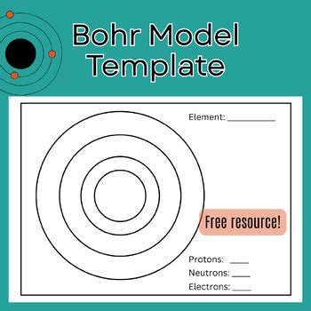 Bohr Model Template
