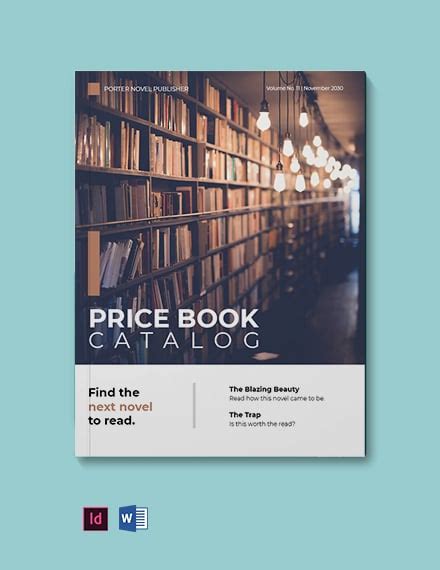Book Catalogue Template