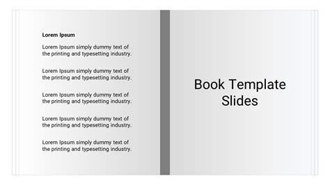 Book Template Google Slides