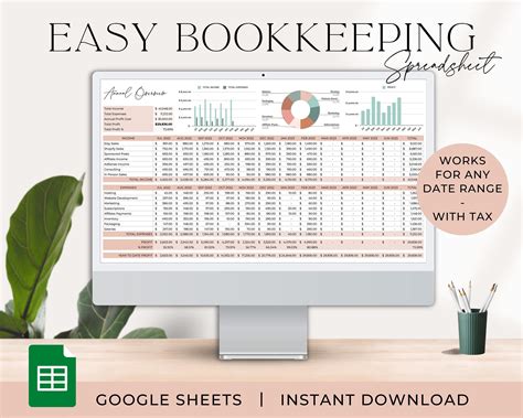 Bookkeeping For Small Business Templates