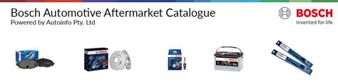 Bosch Automotive Catalogue