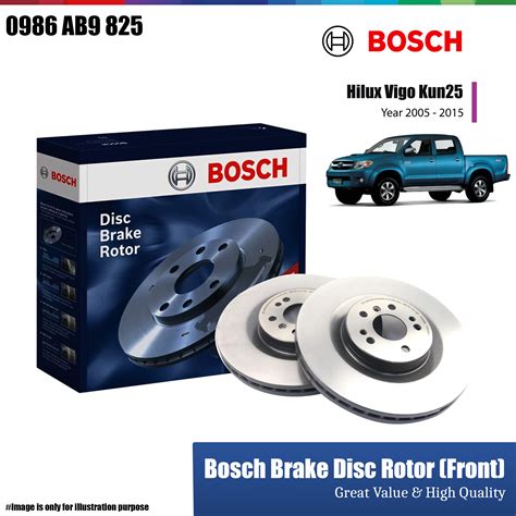 Bosch Disc Brake Rotor Catalogue