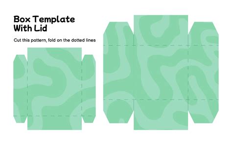 Box With Lid Template