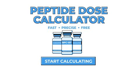 Bpc 157 Peptide Dose Chart